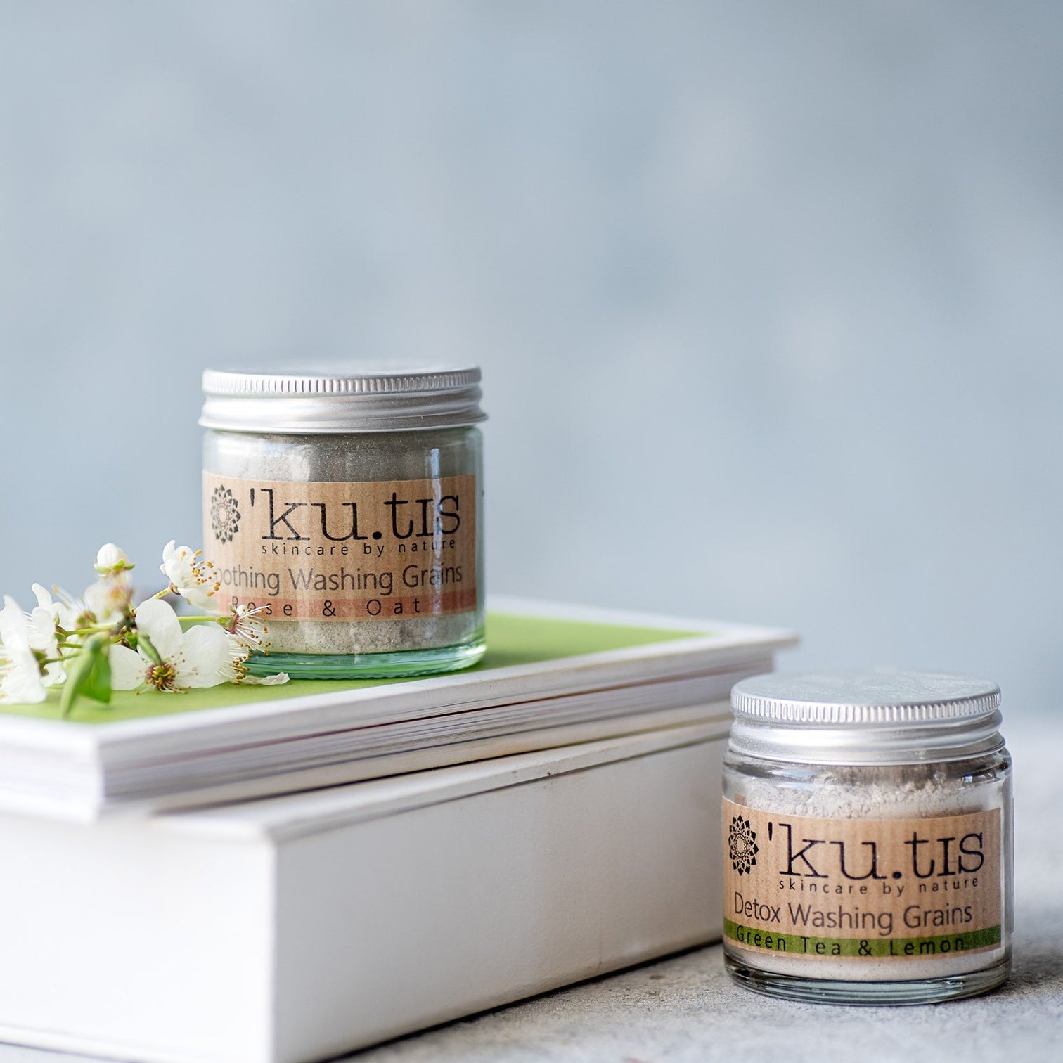 Facial Washing Grains - Green Tea & Lemon - Life Before Plastik